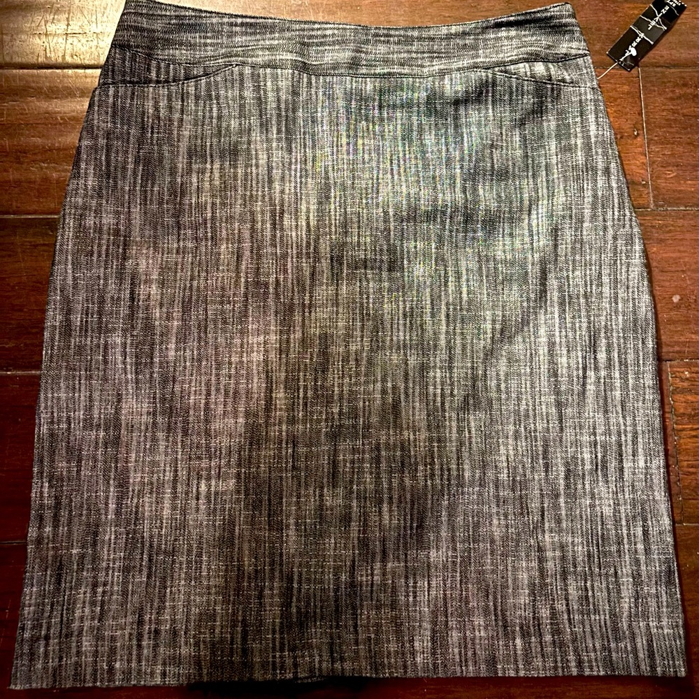 Skirt by Larry Levine.